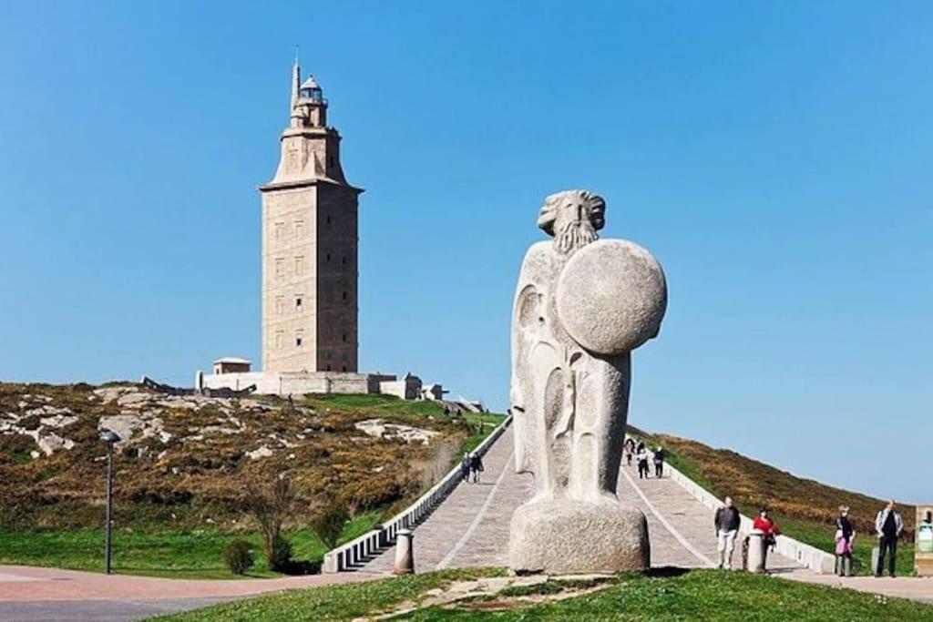 El Apartamento De Ordes Ordenes Bagian luar foto